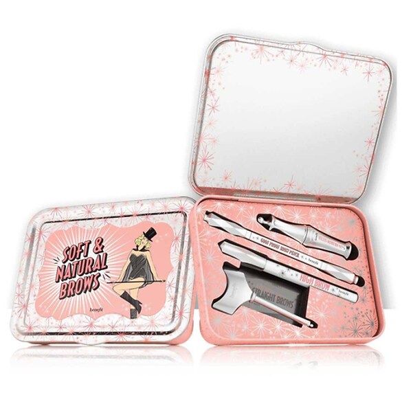 Soft & Natural Brows Kit - Zestaw do makijażu brwi, BENEFIT COSMETICS